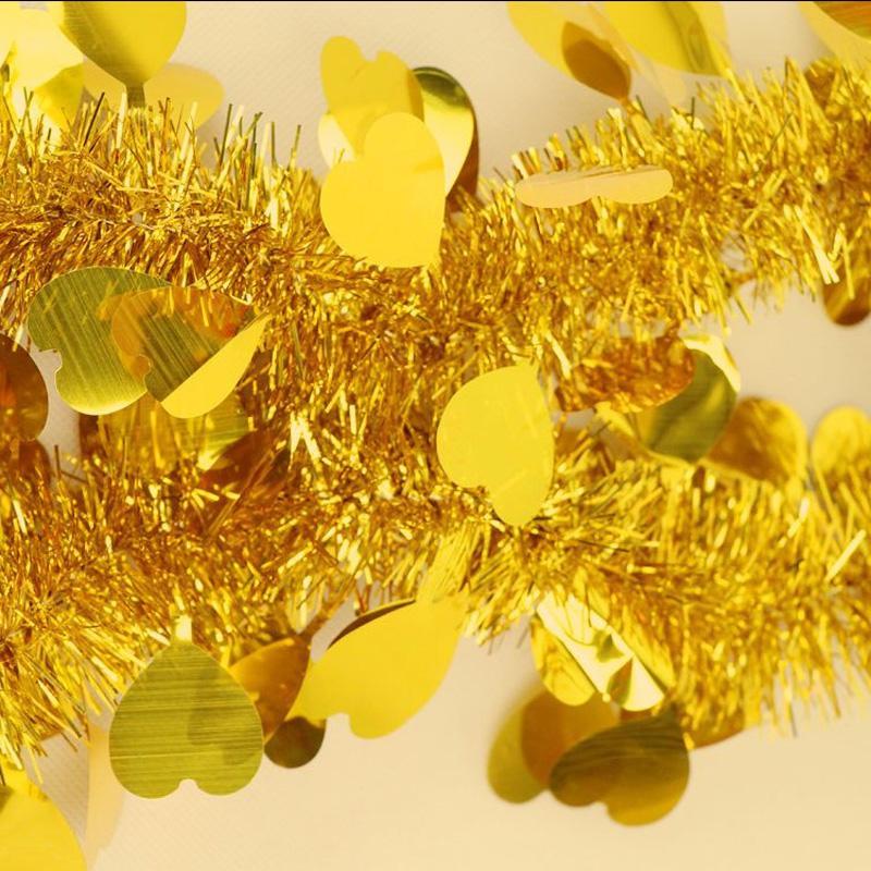 10PCS Heart Shaped Ribbon Garland Party Decor Set For Weddings Birthdays Christmas Celebrations 3
