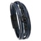 Music Note Braided Leather Bracelet For Men With Magnetic Clasp Multi Layer Wristband 7