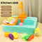 Kids Pretend Play Dishwasher Sink Set With Running Water Kitchen Toys For Toddlers 6