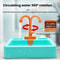 Kids Pretend Play Dishwasher Sink Set With Running Water Kitchen Toys For Toddlers 7