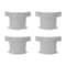 Invisible Bed Sheet Holder Clips Set of 4 Non Slip Mattress Sheet Fasteners
