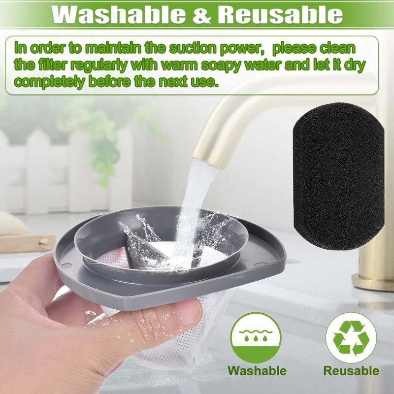 10PCS Bissell 2033 Filter Replacement Washable HEPA Sponge Cartridge Set For Vacuum Cleaners 5