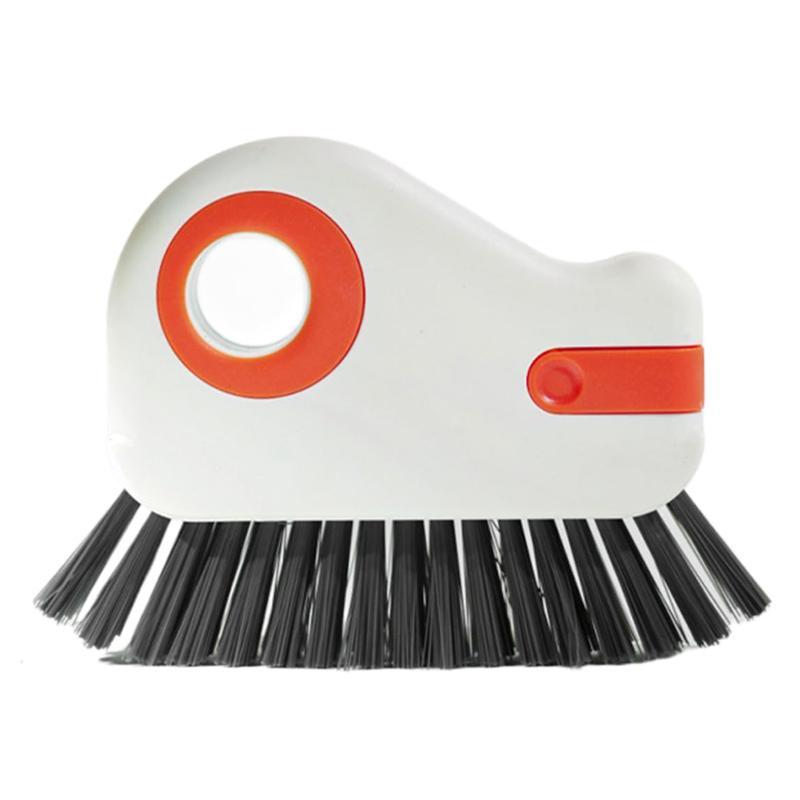2in1 Window Track Cleaning Brush With Hidden Scraper For Deep Groove Gap Cleaning 7