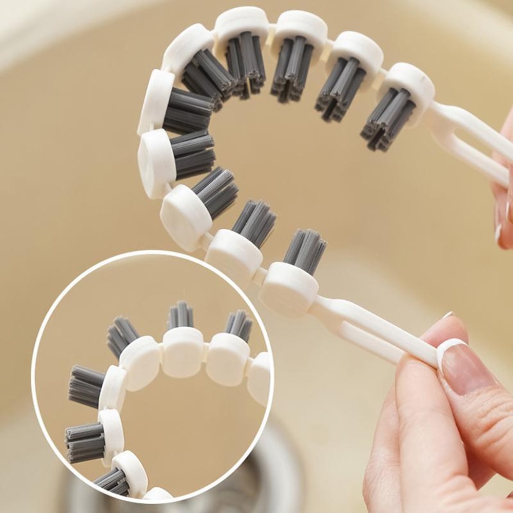 Crevice Cleaning Brush Set for Faucets, Sinks & Tight Spaces 2PCS