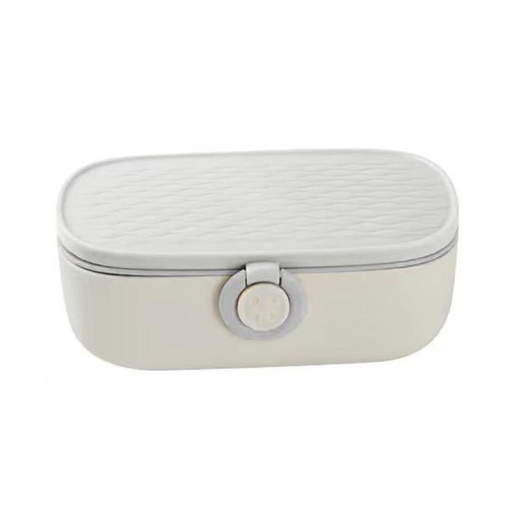Portable Sewing Kit Organizer Box With DoubleLayer Storage And Needle Repair Set 8