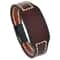 Vintage Hand Stitched Cowhide Leather Couple Bracelet DIY Wristband Gift For Men And Women 5