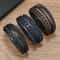 Minimalist Braided Leather Bracelet For Men With Magnetic Clasp And Handmade Woven Design 1