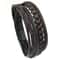 Minimalist Braided Leather Bracelet For Men With Magnetic Clasp And Handmade Woven Design 7