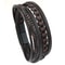 Minimalist Braided Leather Bracelet For Men With Magnetic Clasp And Handmade Woven Design 7