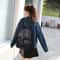 PU Leather Backpack Purse For Women Large Capacity Travel Backpack Everyday School Bag 8