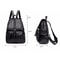 PU Leather Backpack Purse For Women Large Capacity Travel Backpack Everyday School Bag 2