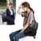 PU Leather Backpack Purse For Women Large Capacity Travel Backpack Everyday School Bag 7