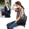 PU Leather Backpack Purse For Women Large Capacity Travel Backpack Everyday School Bag 7