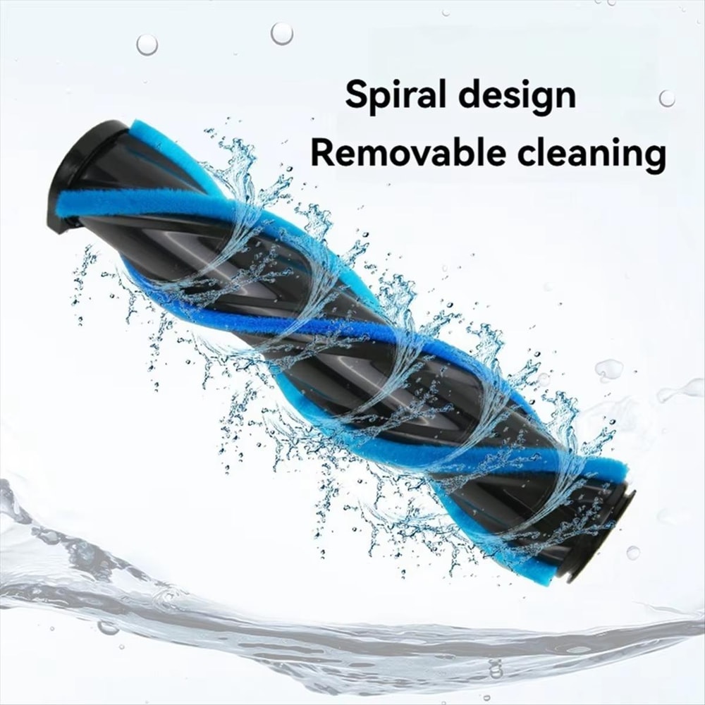 Soft Roller Vacuum Head Replacement Brush for Hard Floors and Deep Dust Cleaning
