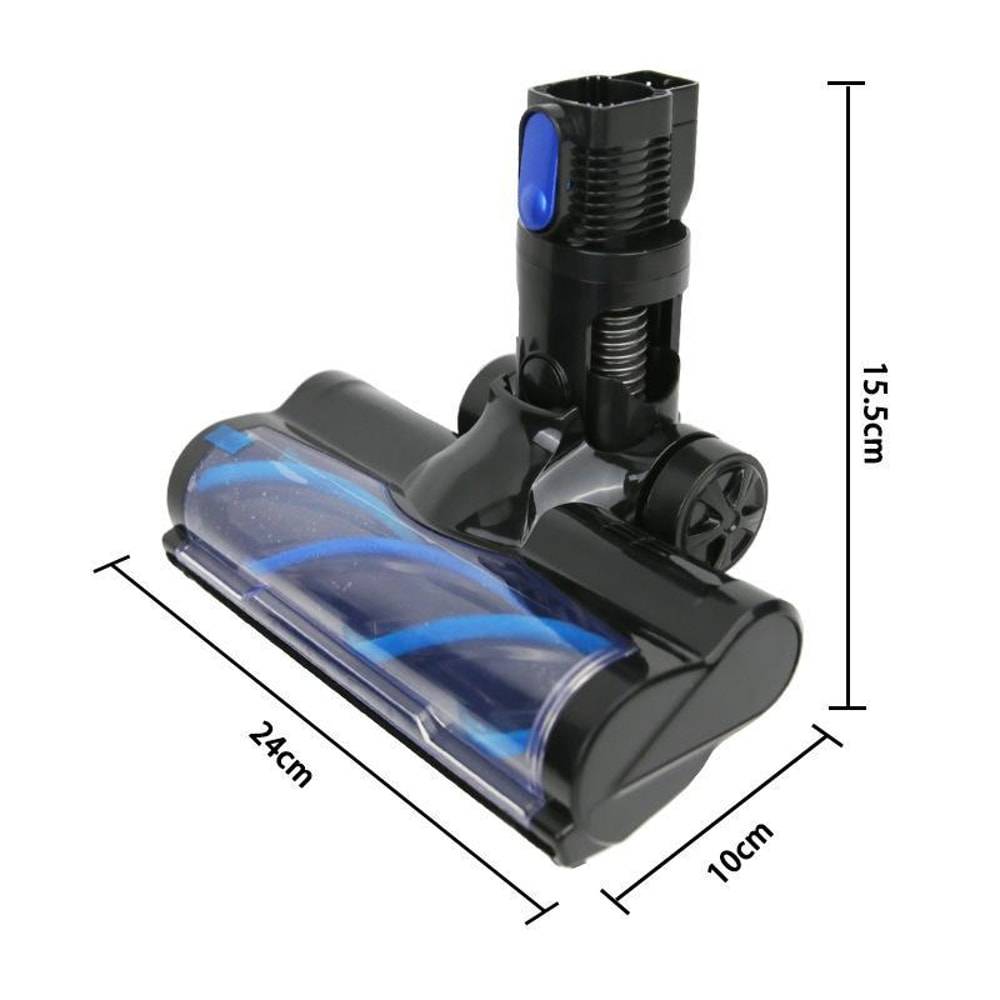 Soft Roller Vacuum Head Replacement Brush for Hard Floors and Deep Dust Cleaning