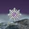 Sparkling Fireworks Sterling Silver Charm Bead With Platinum Plating For DIY Bracelets 0