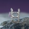 Sparkling Fireworks Sterling Silver Charm Bead With Platinum Plating For DIY Bracelets 1