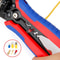 3-in-1 Automatic Wire Stripper Crimping Pliers with Cutter for Electricians and DIY Repairs