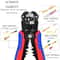 3-in-1 Automatic Wire Stripper Crimping Pliers with Cutter for Electricians and DIY Repairs