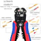 3-in-1 Automatic Wire Stripper Crimping Pliers with Cutter for Electricians and DIY Repairs