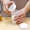 2pcs Powder Sugar Shaker & Flour Sifter for Baking, Cocoa Dusting and Coffee Decoration