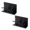 2Piece Metal Mail Organizer Desk Rack Set For Letters Documents Office Storage 2