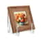 Acrylic Book Display Stand Set of 2 Clear Picture Frame Holder for Books, Photos & Art Displays