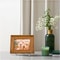 Acrylic Book Display Stand Set of 2 Clear Picture Frame Holder for Books, Photos & Art Displays