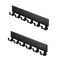 2 Pcs 6 Hook Metal Key Holder Wall Mount Set For Entryway Hallway Home Organization 0
