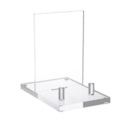 crystalclear acrylic display stand for books, photos & plates