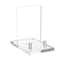CrystalClear Acrylic Display Stand for Books, Photos & Plates
