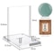 CrystalClear Acrylic Display Stand for Books, Photos & Plates