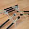 2PCS Clear Acrylic Makeup Brush Holder Organizer For Vanity Display And Cosmetic Storage 4