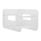 Clear Acrylic Plate Display Stand Organizer for Dinner Plates, Books & Photo Frames