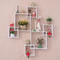 Modern 3Piece Floating Wall Shelf Set Decorative Square Wall Display Shelf Organizer 2