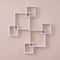 Modern 3Piece Floating Wall Shelf Set Decorative Square Wall Display Shelf Organizer 3