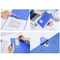 A4 Hanging Clipboard Folder with Clip Organizer for Documents and Office Storage