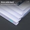 10PCS Deli A4 Lever Arch File Binder Set of 10, Transparent PP Document Organizer for 80 Sheets Random Color