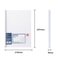 10PCS Deli A4 Lever Arch File Binder Set of 10, Transparent PP Document Organizer for 80 Sheets Random Color