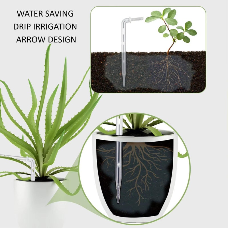 Dual Pump Automatic Plant Watering System With 20 Drip Emitters For Indoor Garden Plants 4