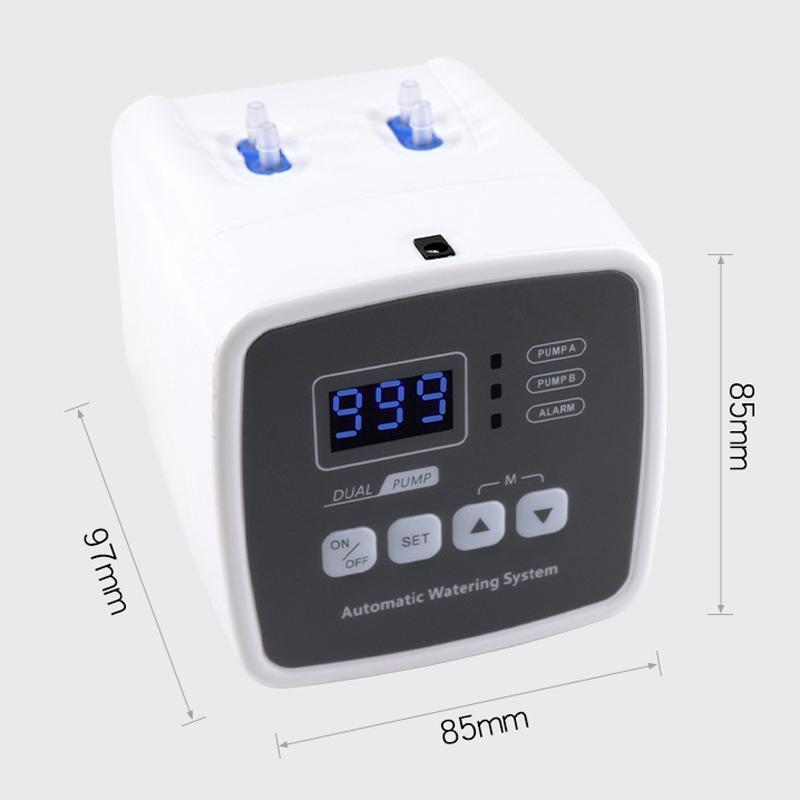 Dual Pump Automatic Plant Watering System With 20 Drip Emitters For Indoor Garden Plants 7