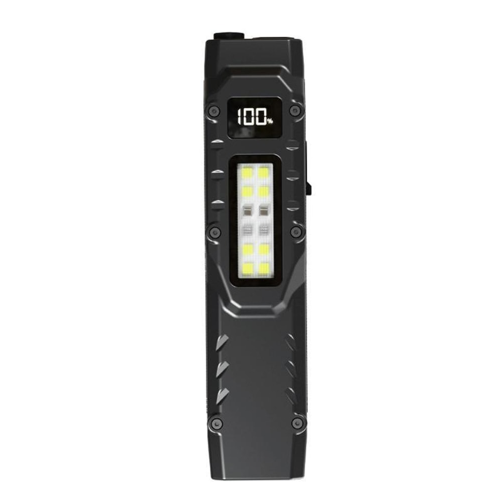 Rechargeable EDC Flashlight with UV Light, SOS Modes & Pocket Pen Clip
