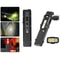 Rechargeable EDC Flashlight with UV Light, SOS Modes & Pocket Pen Clip