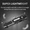 Rechargeable EDC Flashlight with UV Light, SOS Modes & Pocket Pen Clip