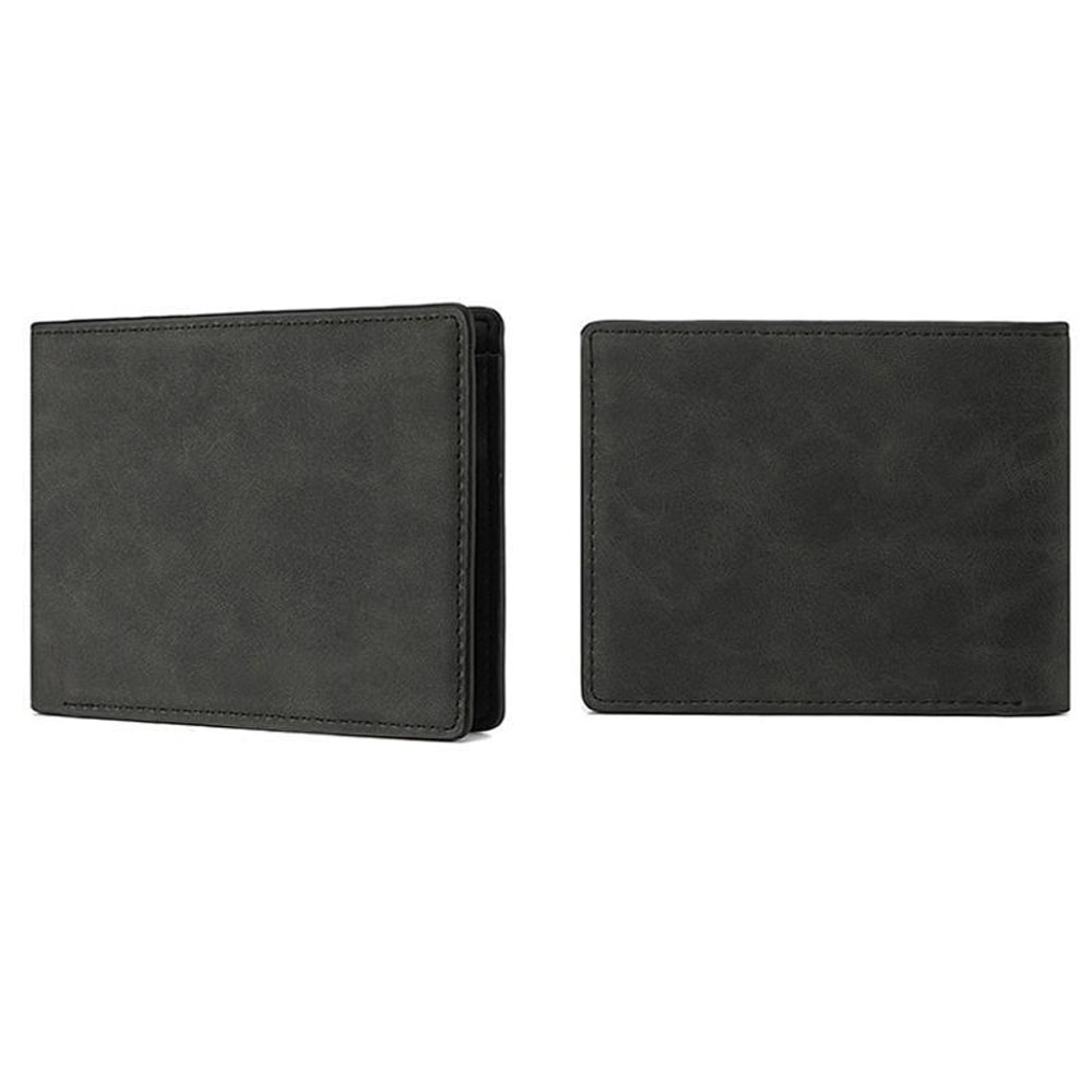 Mens Leather Wallet With Zipper Coin Pocket And Multi Card Holder 2