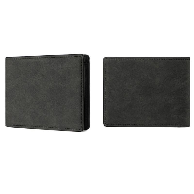 Mens Leather Wallet With Zipper Coin Pocket And Multi Card Holder 2