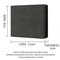 Mens Leather Wallet With Zipper Coin Pocket And Multi Card Holder 3