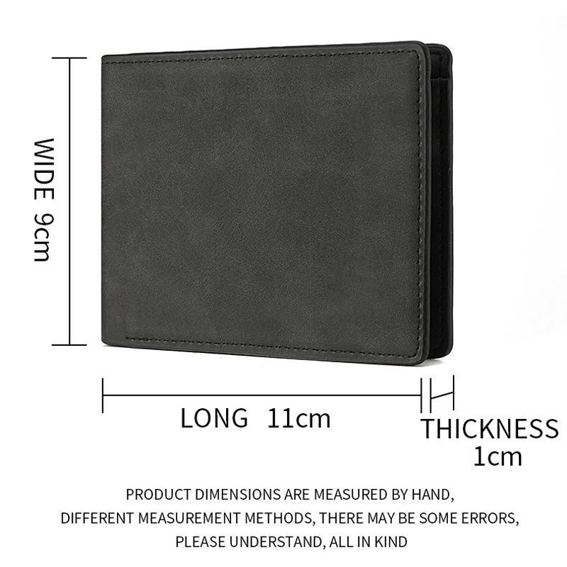 Mens Leather Wallet With Zipper Coin Pocket And Multi Card Holder 3