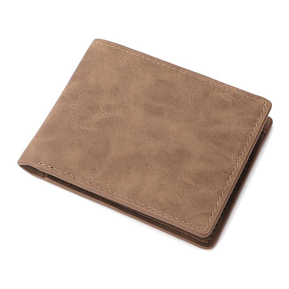 Mens Leather Wallet With Zipper Coin Pocket And Multi Card Holder 9