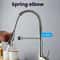 Stainless Steel Pull Down Kitchen Faucet With Dual Mode Sprayer Hot Cold Mixer Tap 2